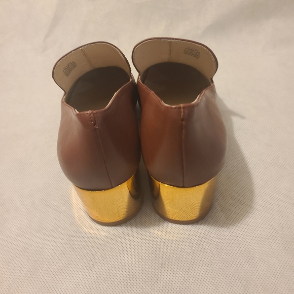 Louise et Cie Women's Lavey Leather Snake Embossed Burgundy Loafer Sz 7.5 - Picture 4 of 6